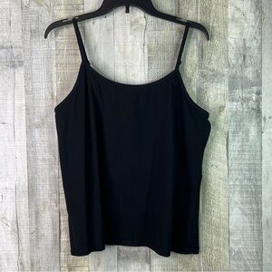 Torrid Size 3(3X)(22-24) Black Cami With Adjustable Straps